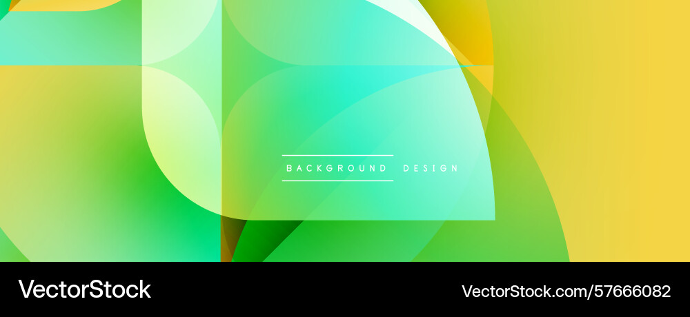 Abstract fluid shapes overlap creating vibrant Abstract fluid shapes overlap creating vibrant Vector Image