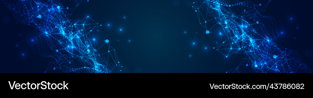 Abstract plexus background glowing particles Abstract plexus background glowing particles vector image