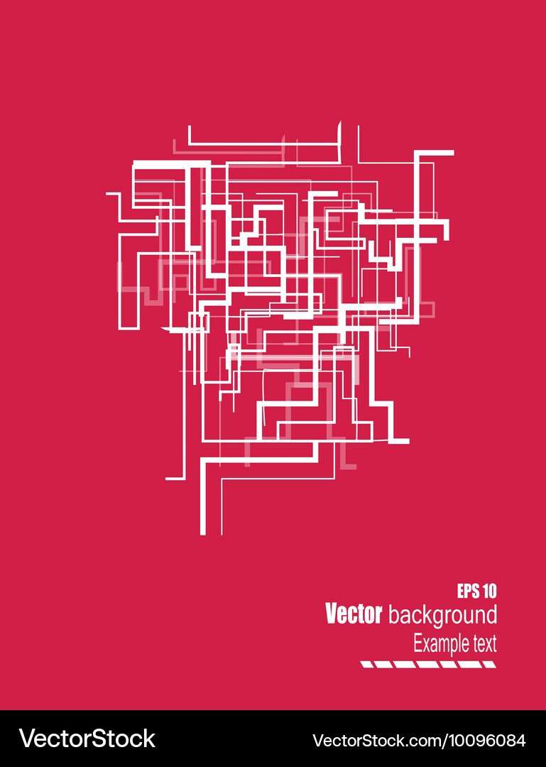 Abstract lines on a light background Vector Image