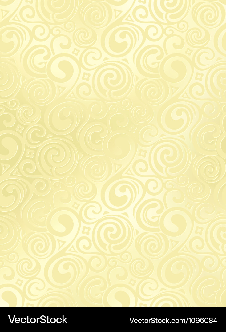 Elegant Swirl Pattern Background Vector Image
