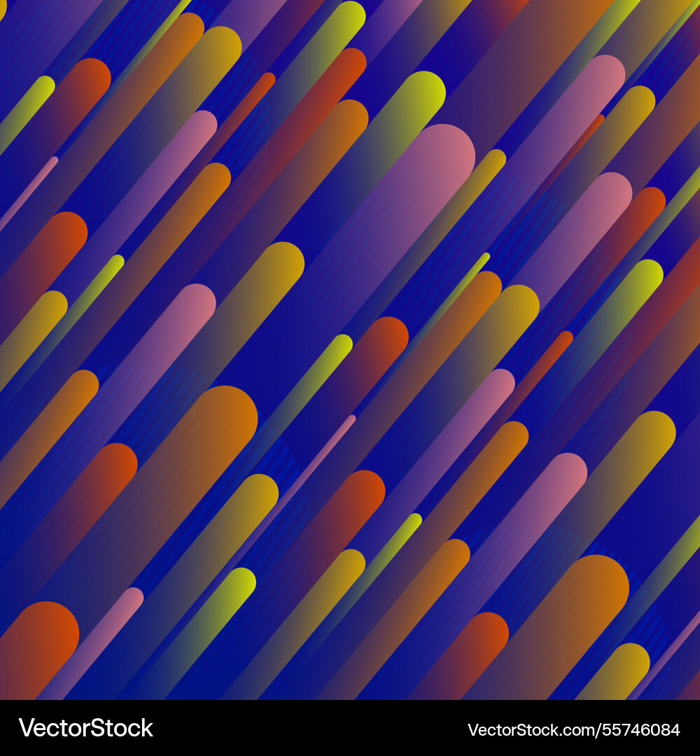 Flat abstract gradient dynamic background vector image