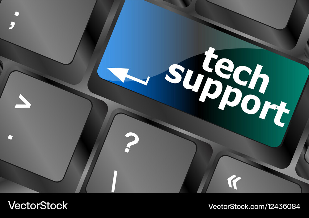 Keyboard with farther text on enter button Vector Image