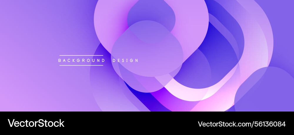 Purple abstract shapes overlap creating dynamic Purple abstract shapes overlap creating dynamic Vector Image