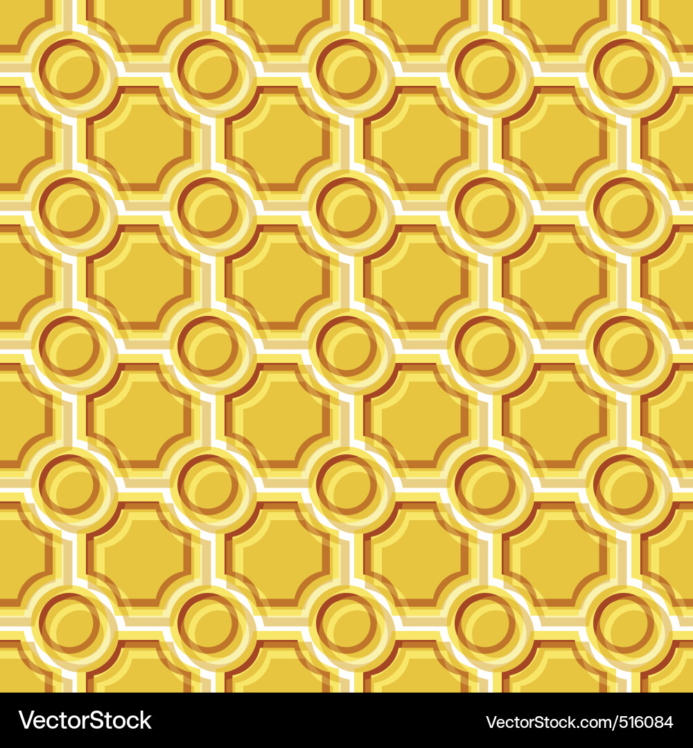 Seamless tile pattern vector image