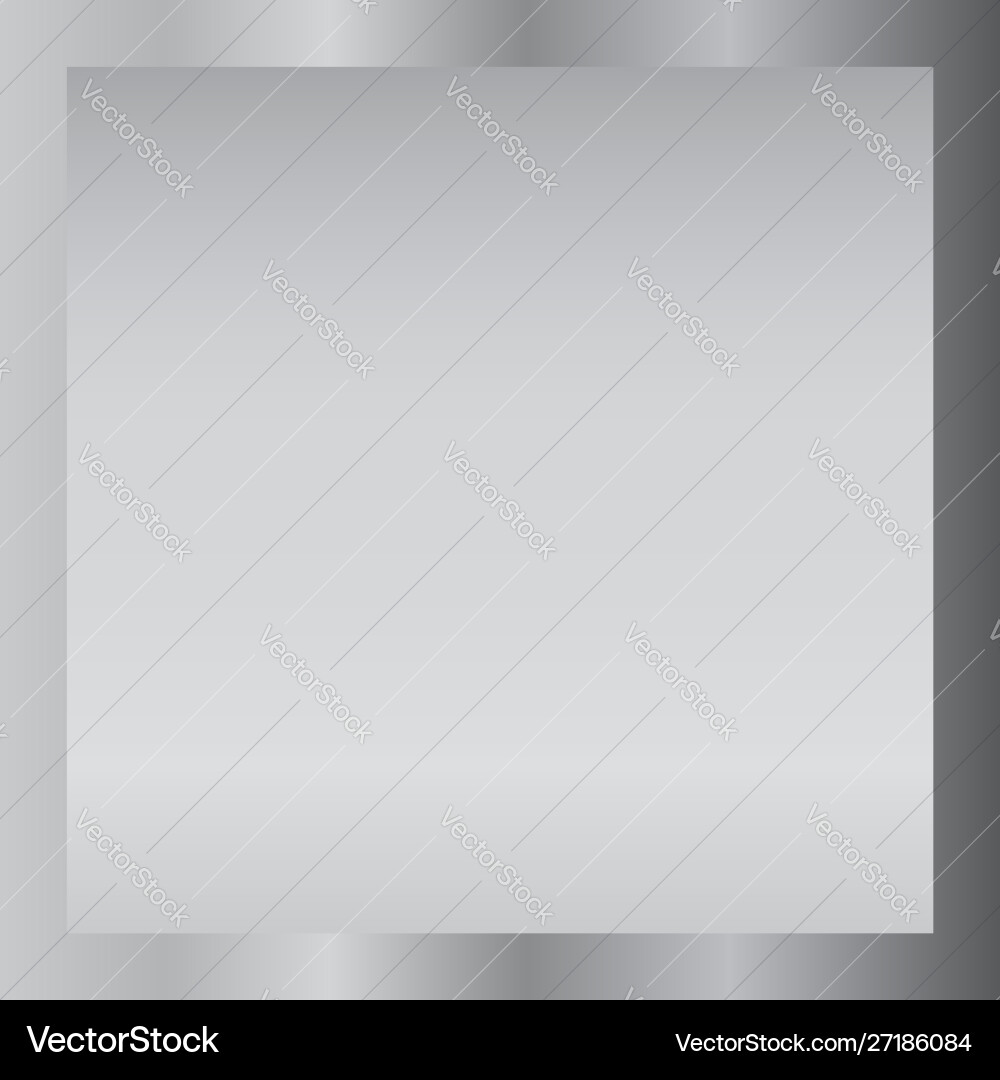 Silver gradient background design texture vector image
