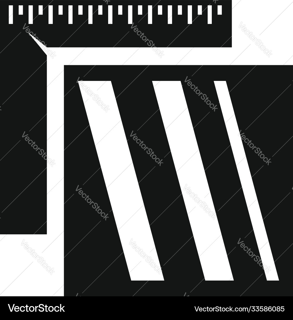 Tiler tool icon simple style Tiler tool icon simple style vector image
