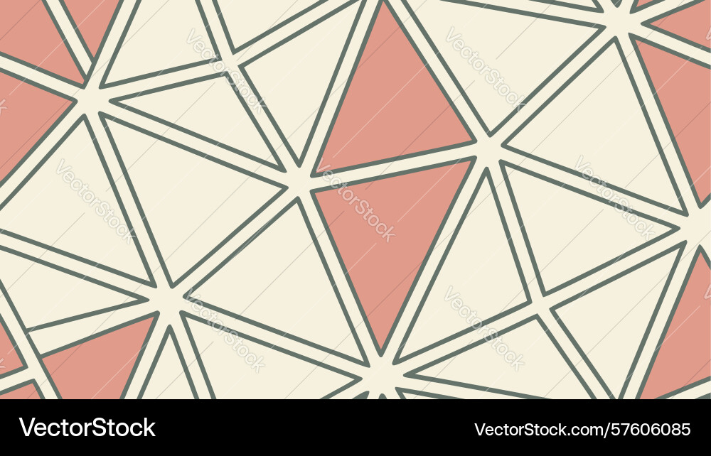 Triangular geometric pattern dynamic abstract vector image
