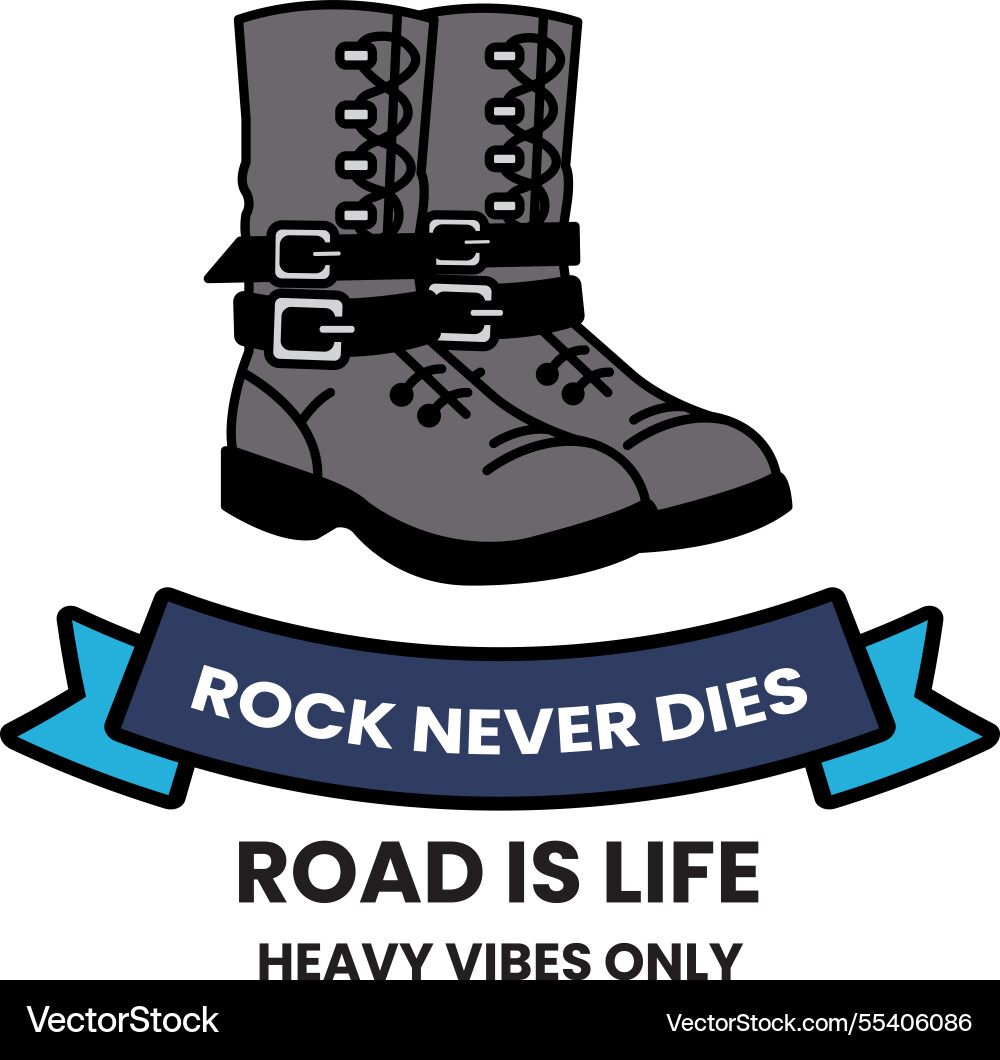 A pair of boots with chains on them in the style A pair of boots with chains on them in the style vector image