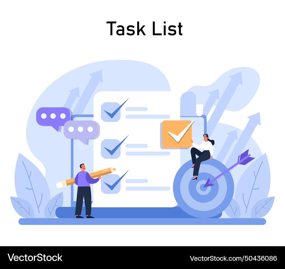 Efficient team streamlining tasks Efficient team streamlining tasks vector image