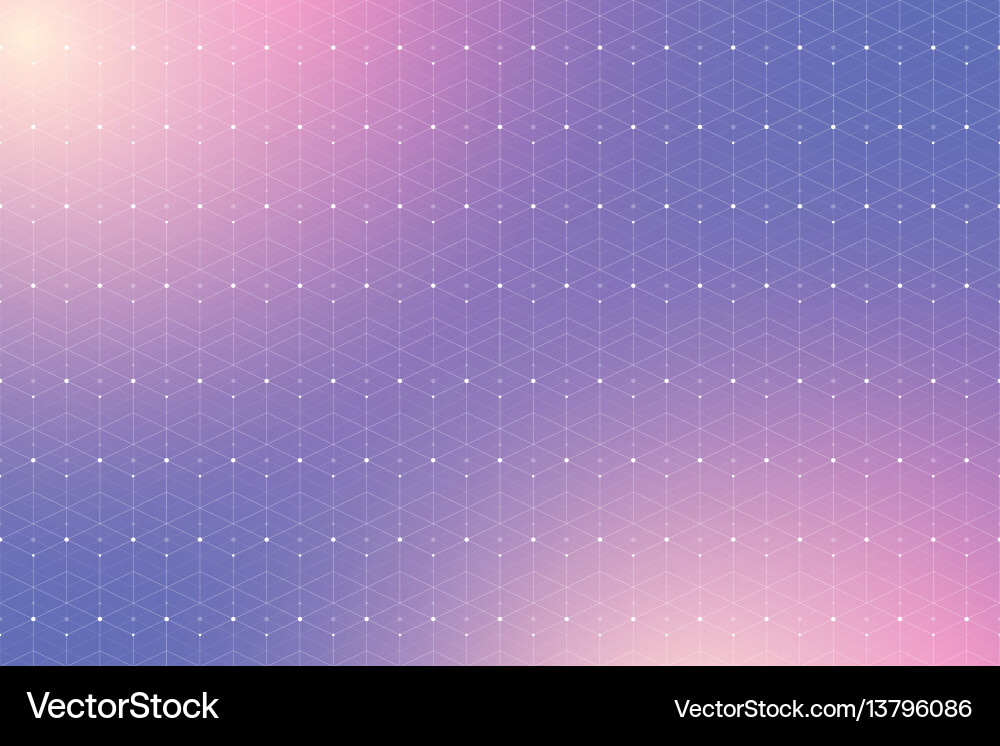 Geometric pattern with connected lines and dots Geometric pattern with connected lines and dots vector image