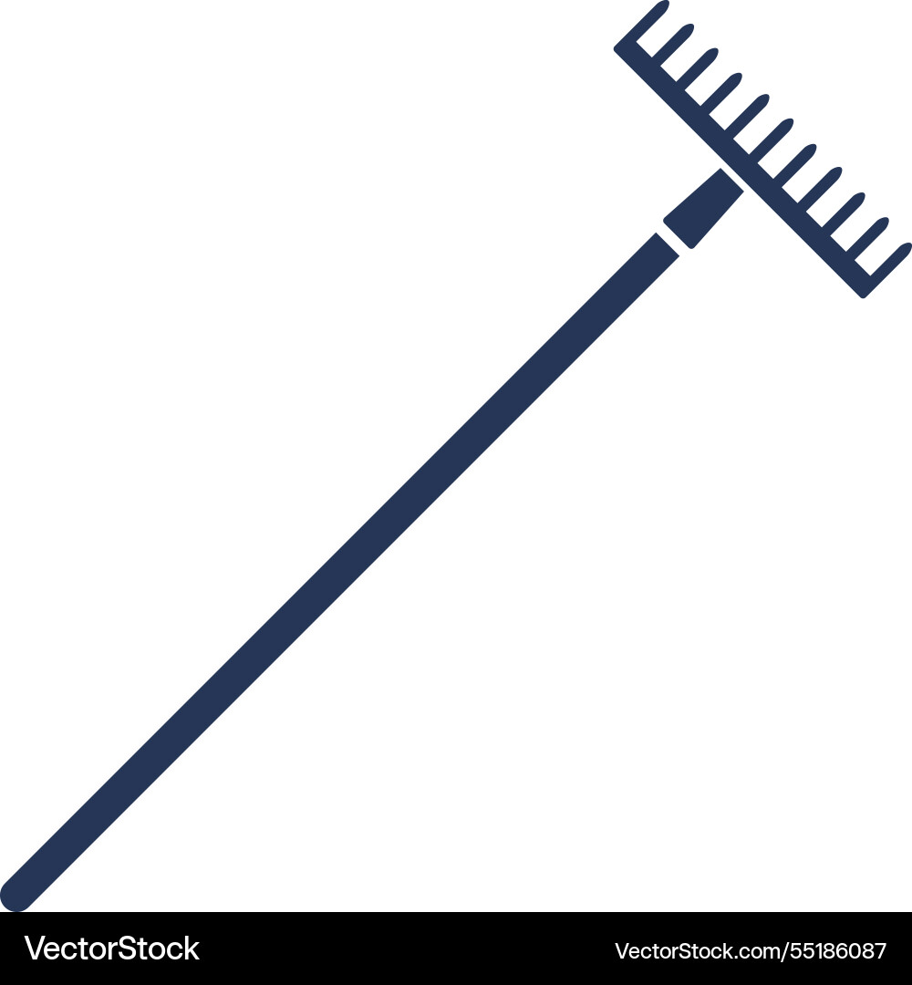 Rake simple Vector Image