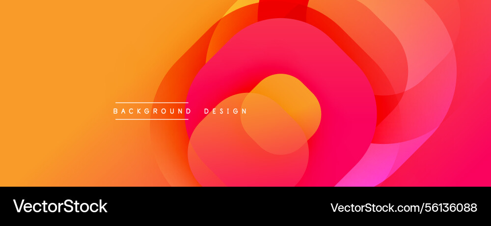 Abstract vibrant layers create dynamic circular Abstract vibrant layers create dynamic circular vector image