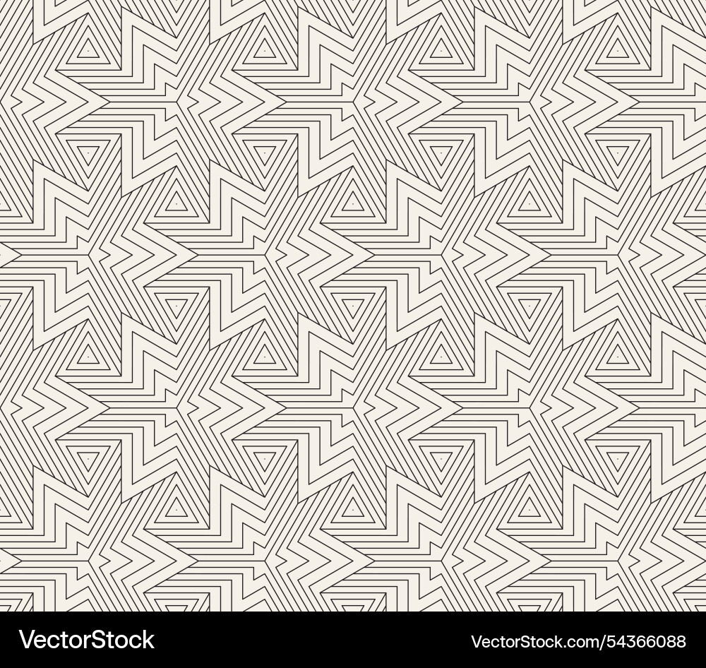 Geometric Repeating Pattern Vector Image