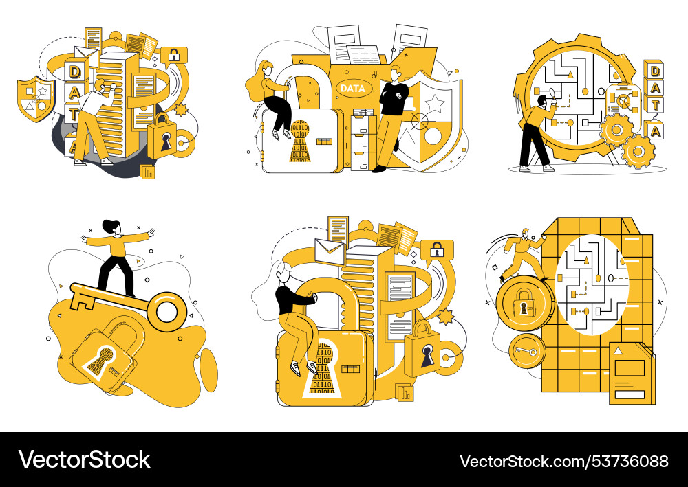 Work with data analytics is secret sauce Work with data analytics is secret sauce vector image