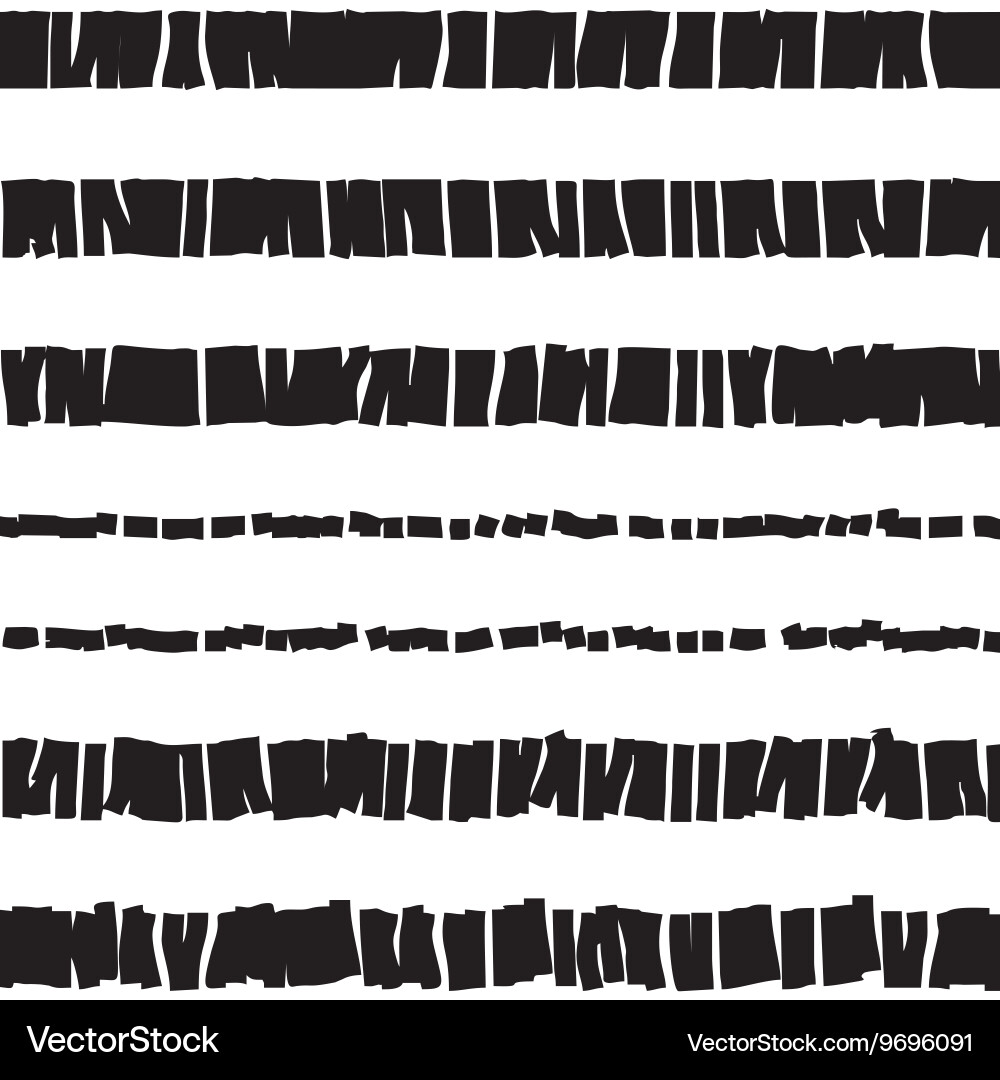 Dotted and Dashed Seamless Pattern Vector Image