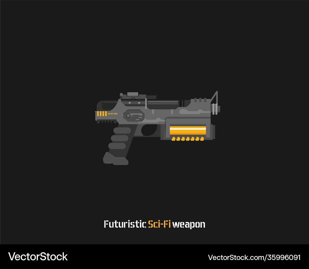 Futuristic Pistol Image