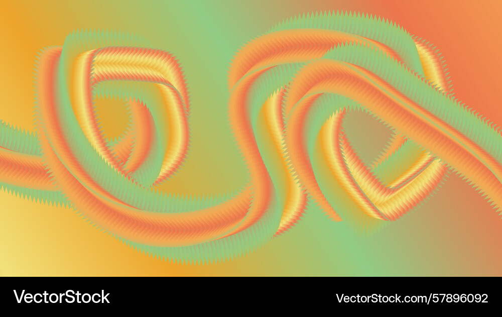 Blend 3d fluid flowing colorful gradient design Vector Image