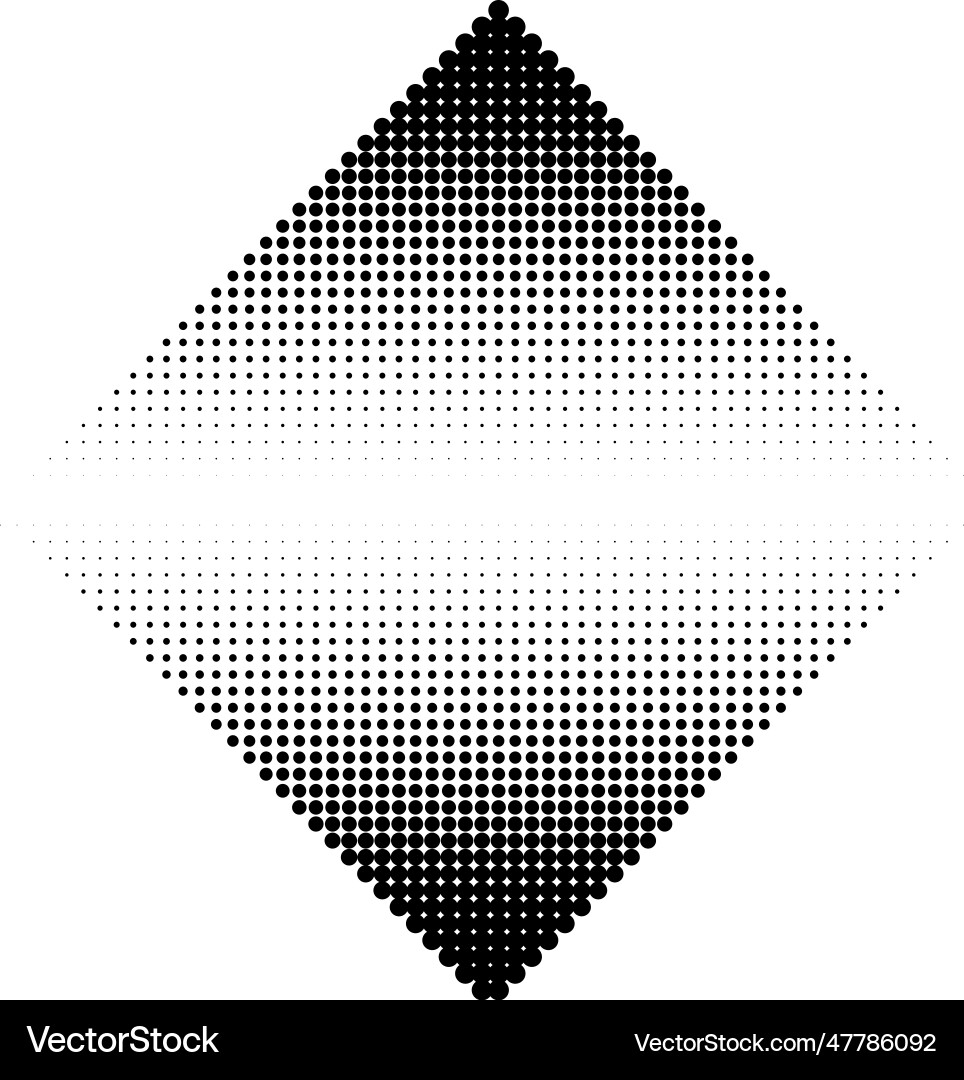 Square halftone gradient retro background Square halftone gradient retro background vector image
