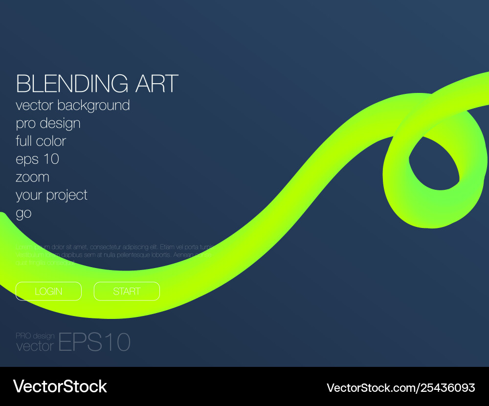 Abstract blend background template for web site Abstract blend background template for web site Vector Image
