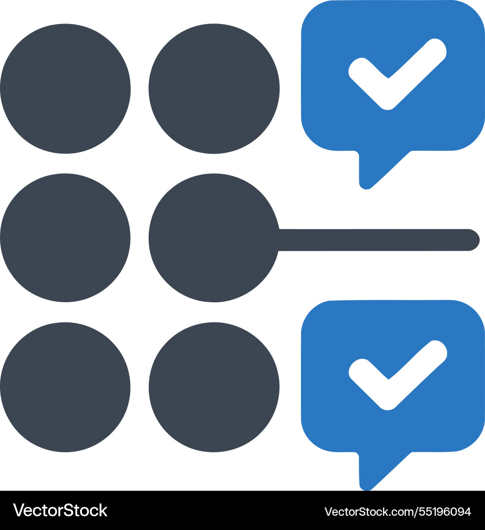 Checklist validation points icon Vector Image