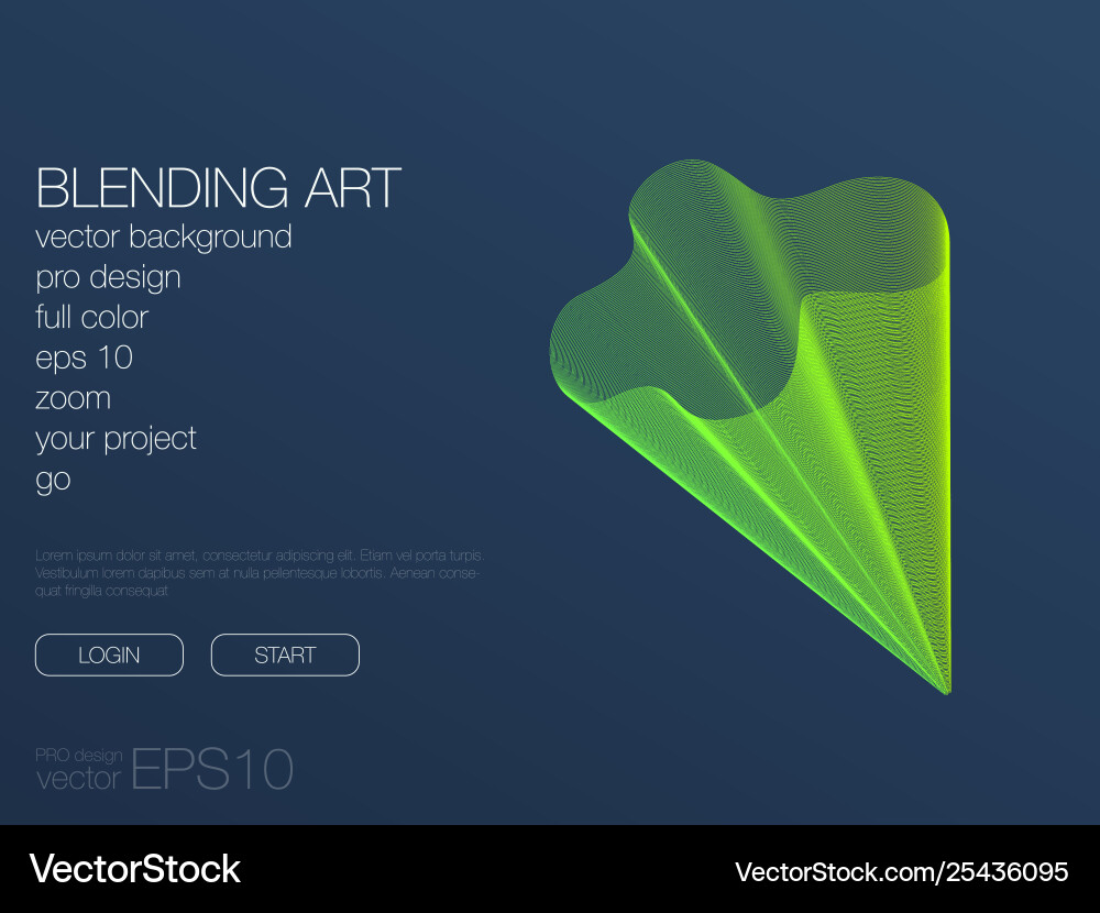 Abstract blend background template for web site Abstract blend background template for web site vector image