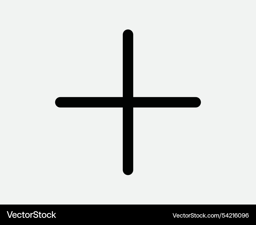 Positive sign icon additional add sum increase Positive sign icon additional add sum increase vector image
