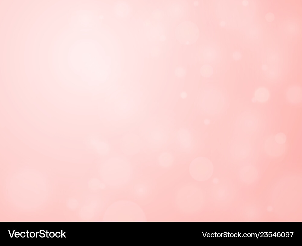 Abstract living coral mesh gradient with bokeh Abstract living coral mesh gradient with bokeh Vector Image