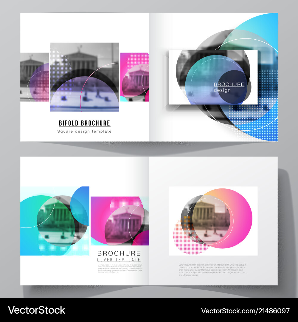 Editable layout of two Vector Image