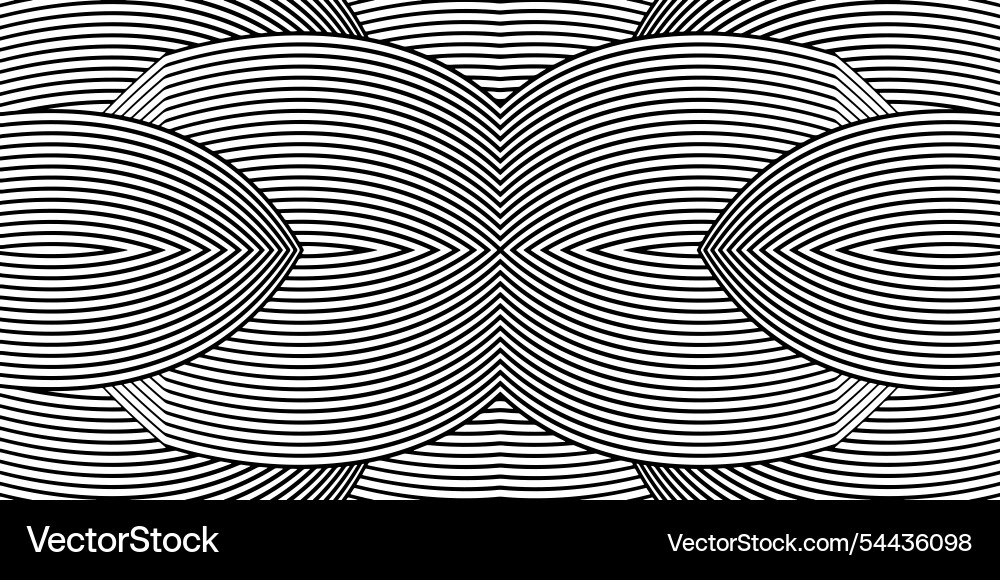 Modern simple line pattern Vector Image