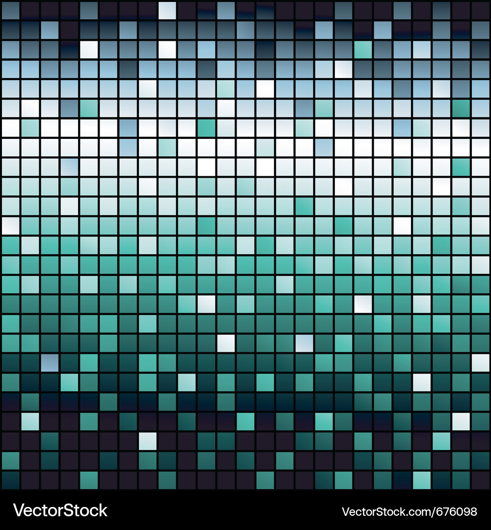Pixelated Gradient Background Vector Image