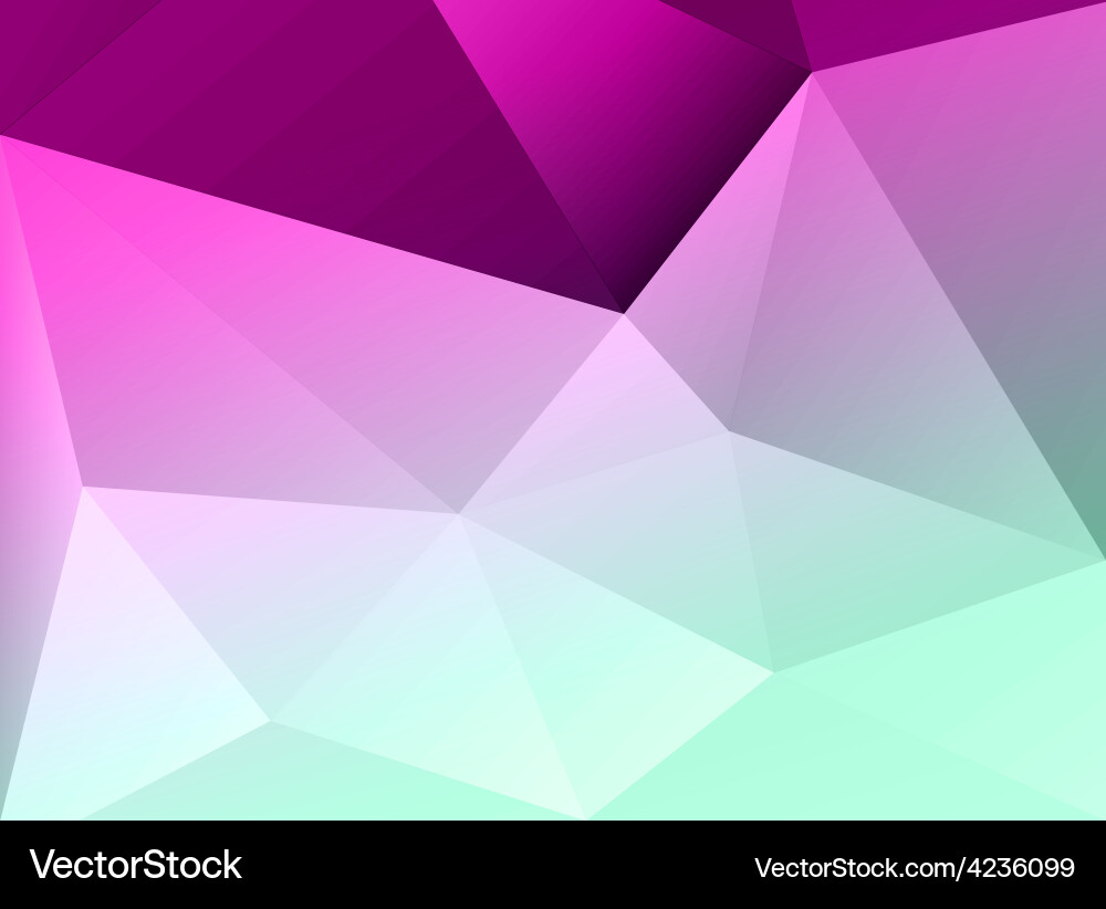 Abstract colorful geometric background template vector image
