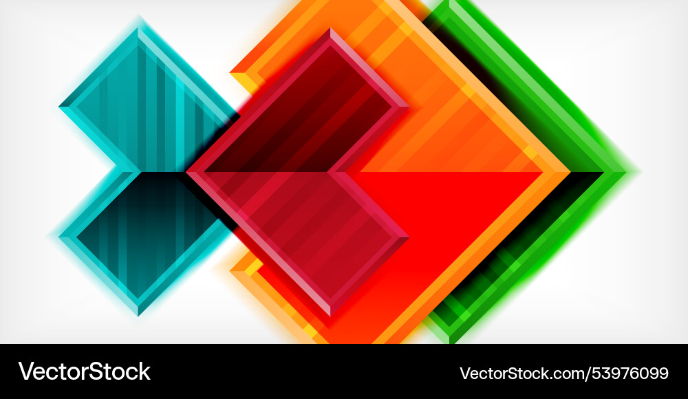 Arrow symbols created with 3d effects and line Arrow symbols created with 3d effects and line vector image