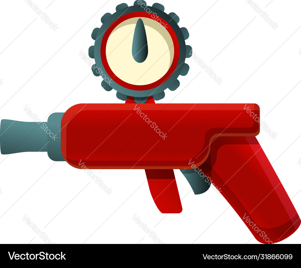 Pnemautic air compressor icon cartoon style Pnemautic air compressor icon cartoon style vector image
