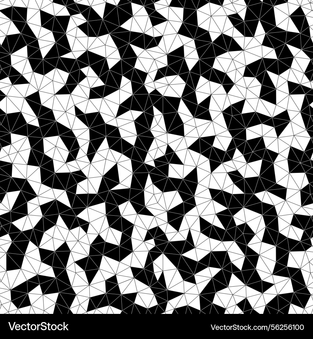 Abstract black and white pattern from triangles Abstract black and white pattern from triangles vector image
