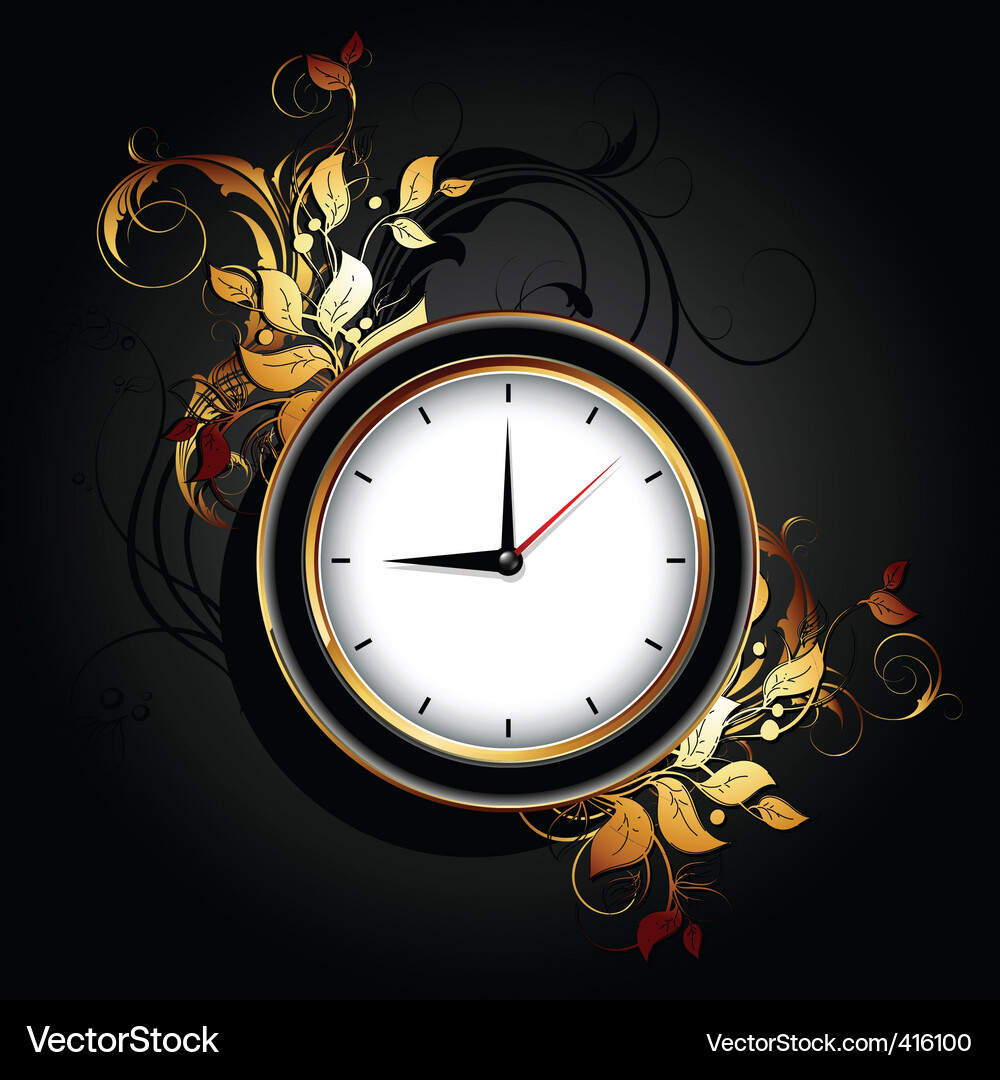 Web icon clocks Vector Image
