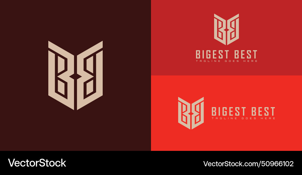 Abstrakter Anfangsbuchstaben b oder bb Logo in Goldfarbe Abstrakter Anfangsbuchstaben b oder bb Logo in Goldfarbe vektorbild