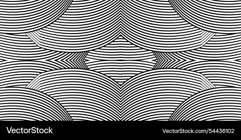 Modern simple line pattern Vector Image