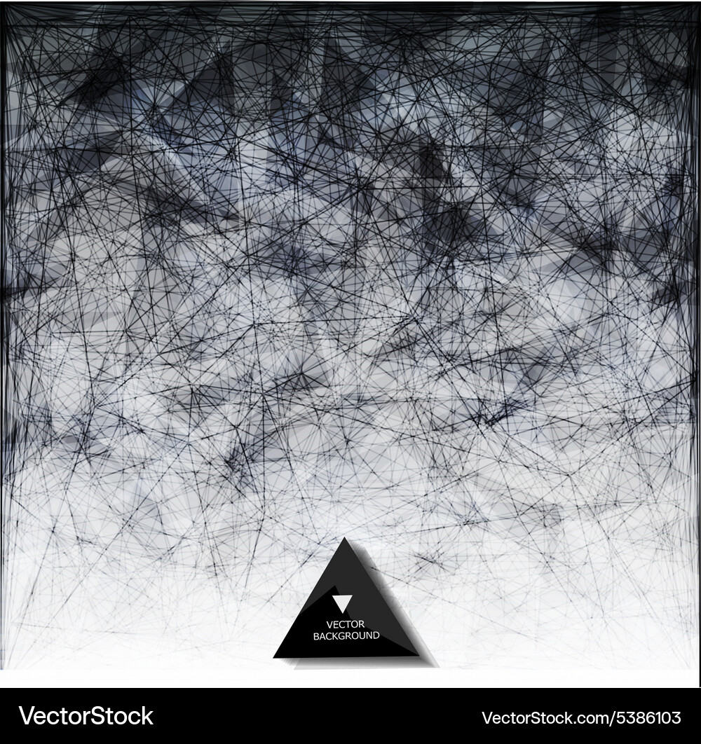 Abstract web background triangles Vector Image