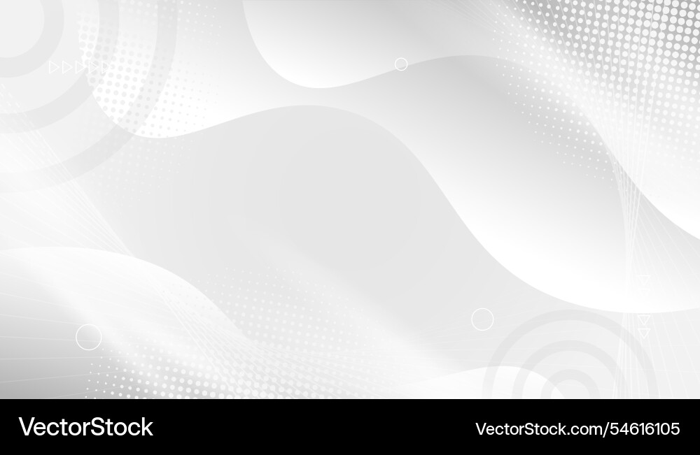 Abstract monochrome background with waves and dots Abstract monochrome background with waves and dots vector image