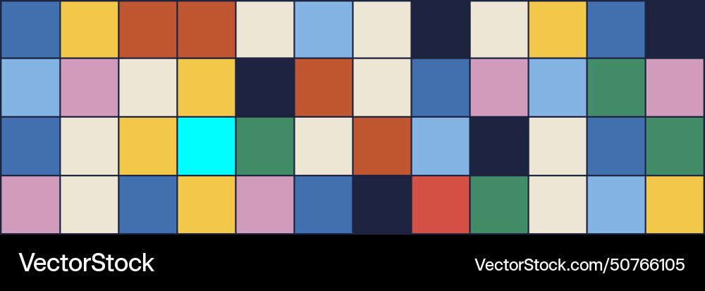 Background from colored squares vector image