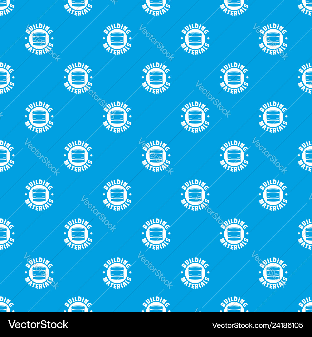 Building material pattern seamless blue Building material pattern seamless blue vector image