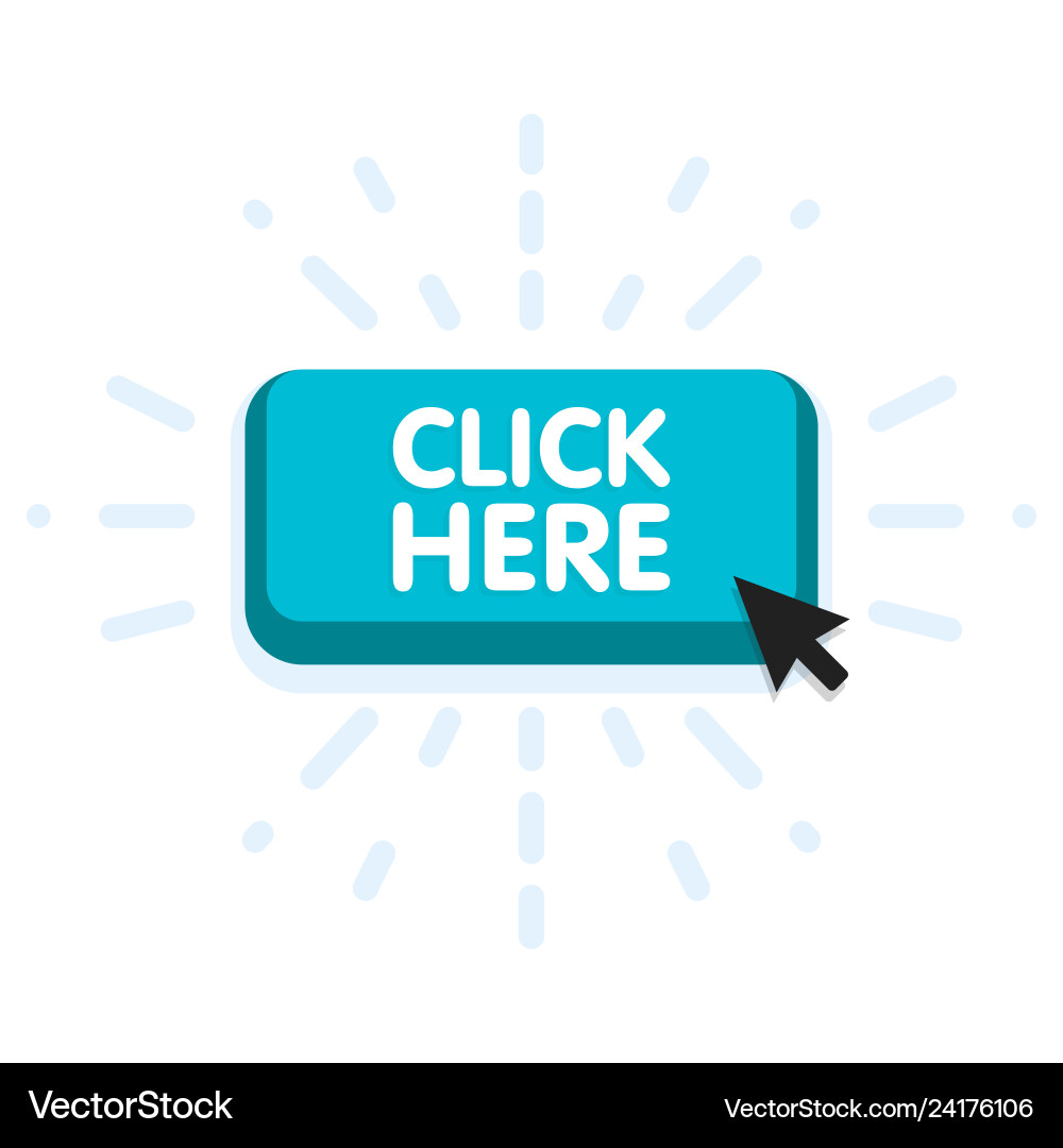 Click Mouse Icon - Object Interaction vector image