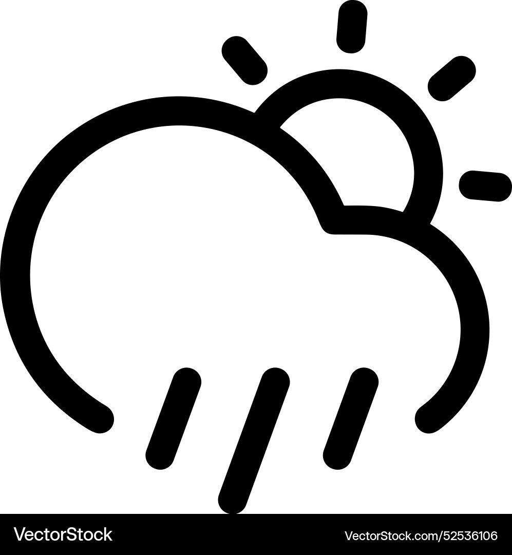 Cloud storage icon symbol image of the hosting Vector Image