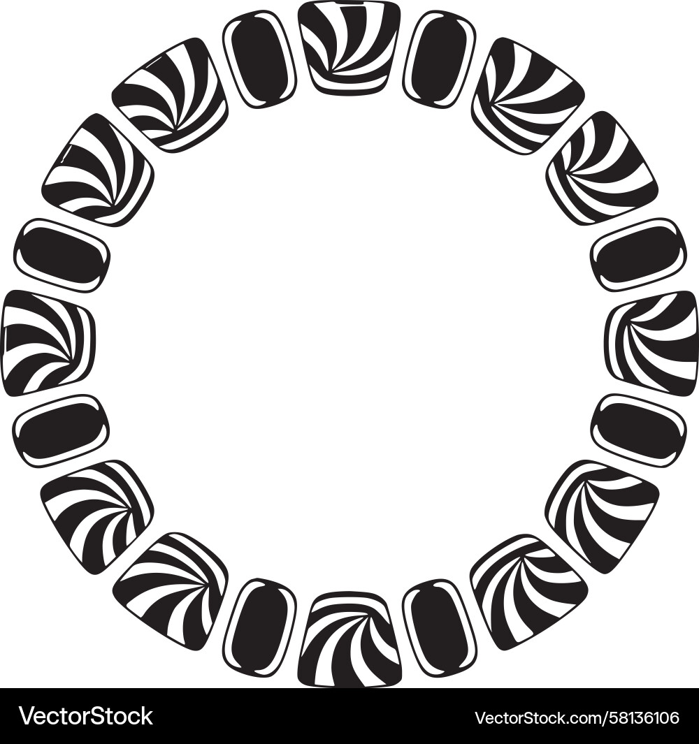 Dynamic Swirls Pattern Vector Image