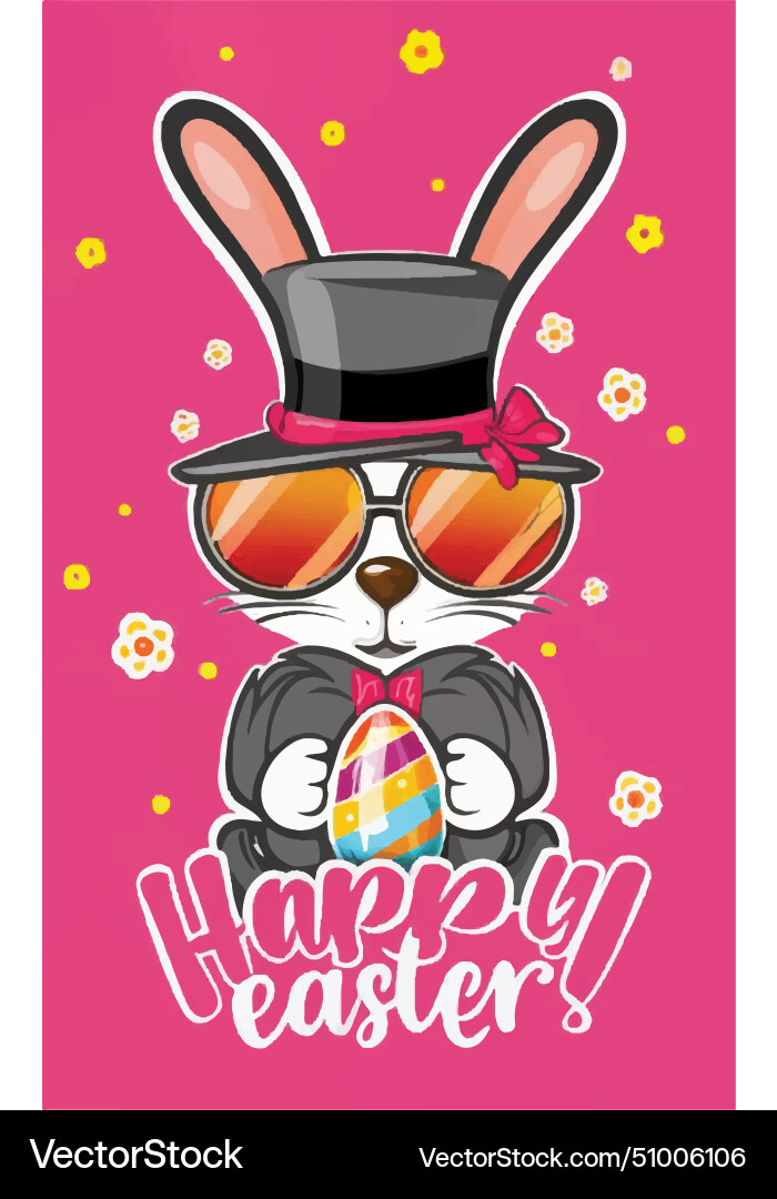 Happy easter Royalty Free Vector Image - VectorStock