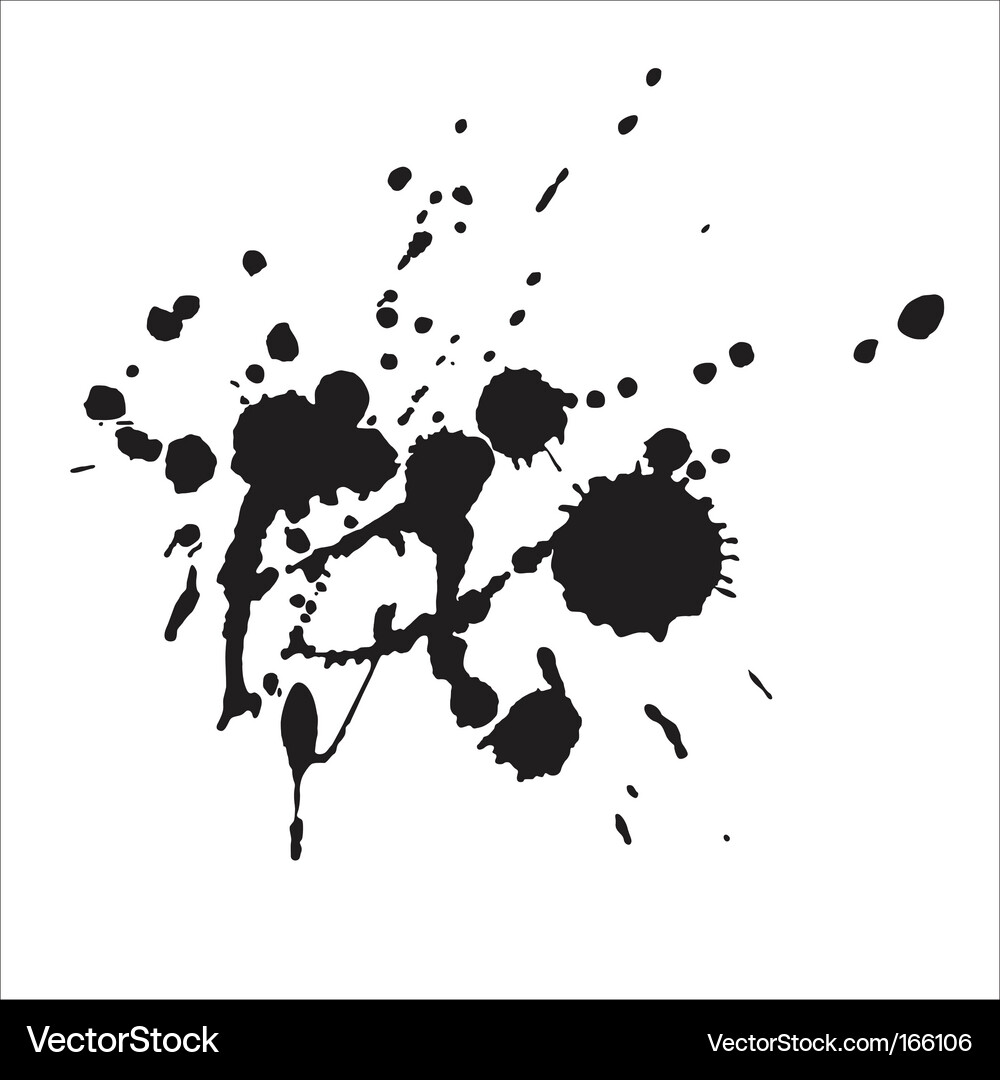 Paint splat Vector Image