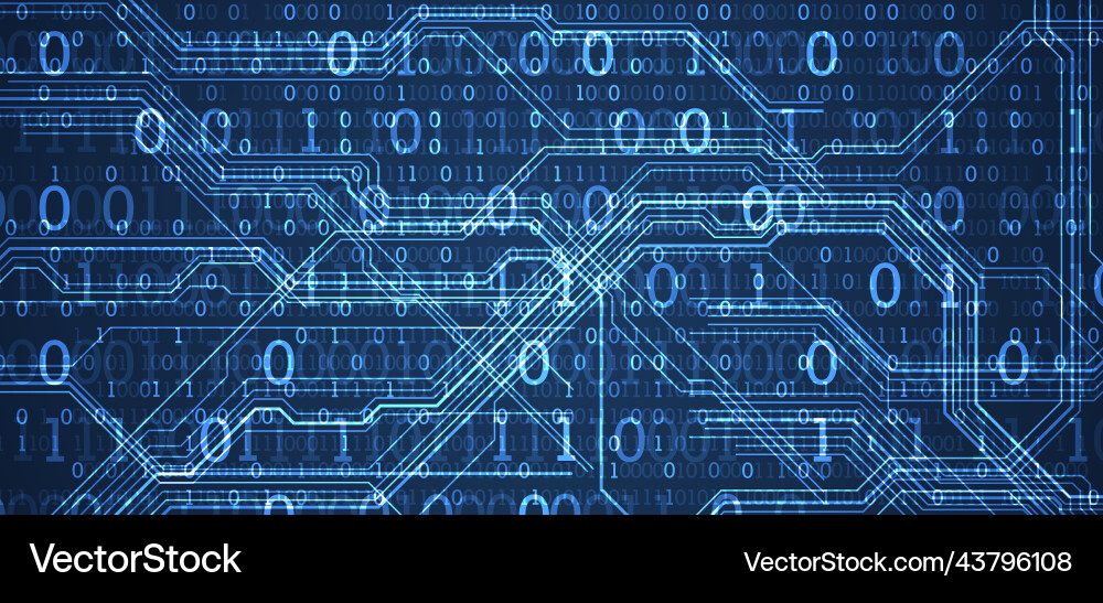 Abstract background on technological Abstract background on technological vector image
