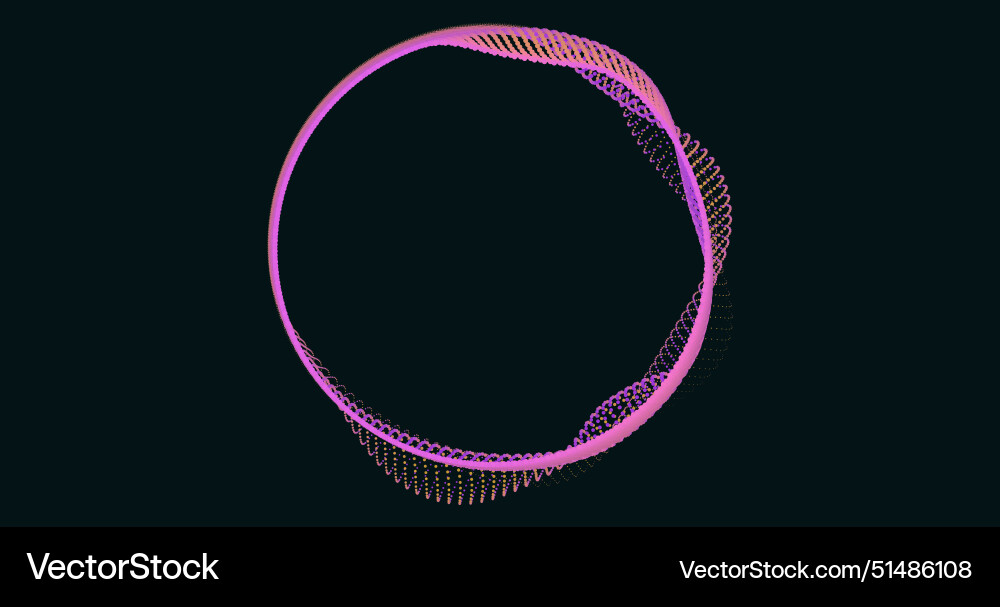 Abstract writhing circle lines of different colors Abstract writhing circle lines of different colors vector image