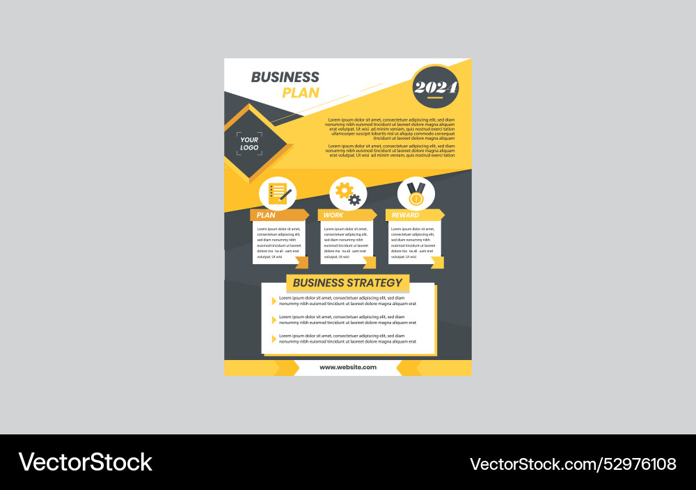 Corporate Business Flyer Design und digitaler Markt Corporate Business Flyer Design und digitaler Markt vektorbild