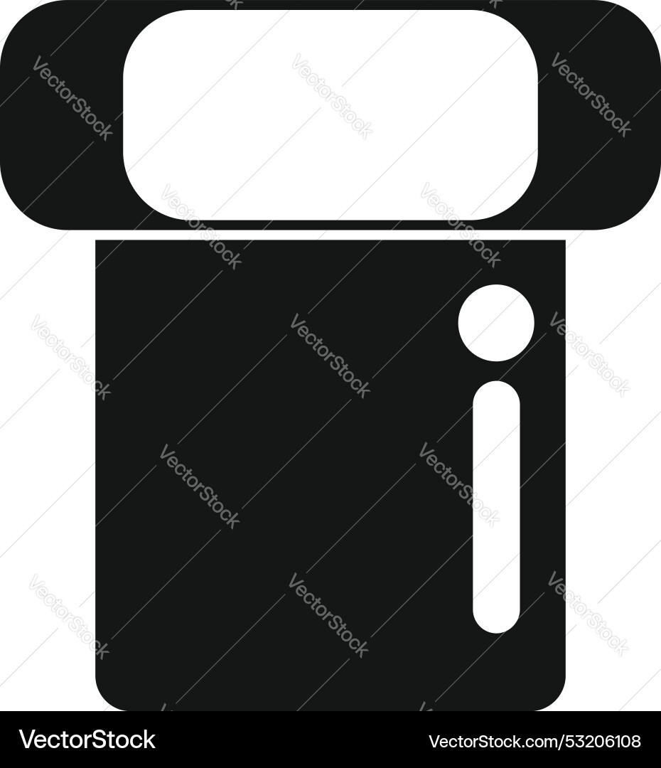 Credit card being inserted into pos terminal icon Credit card being inserted into pos terminal icon vector image